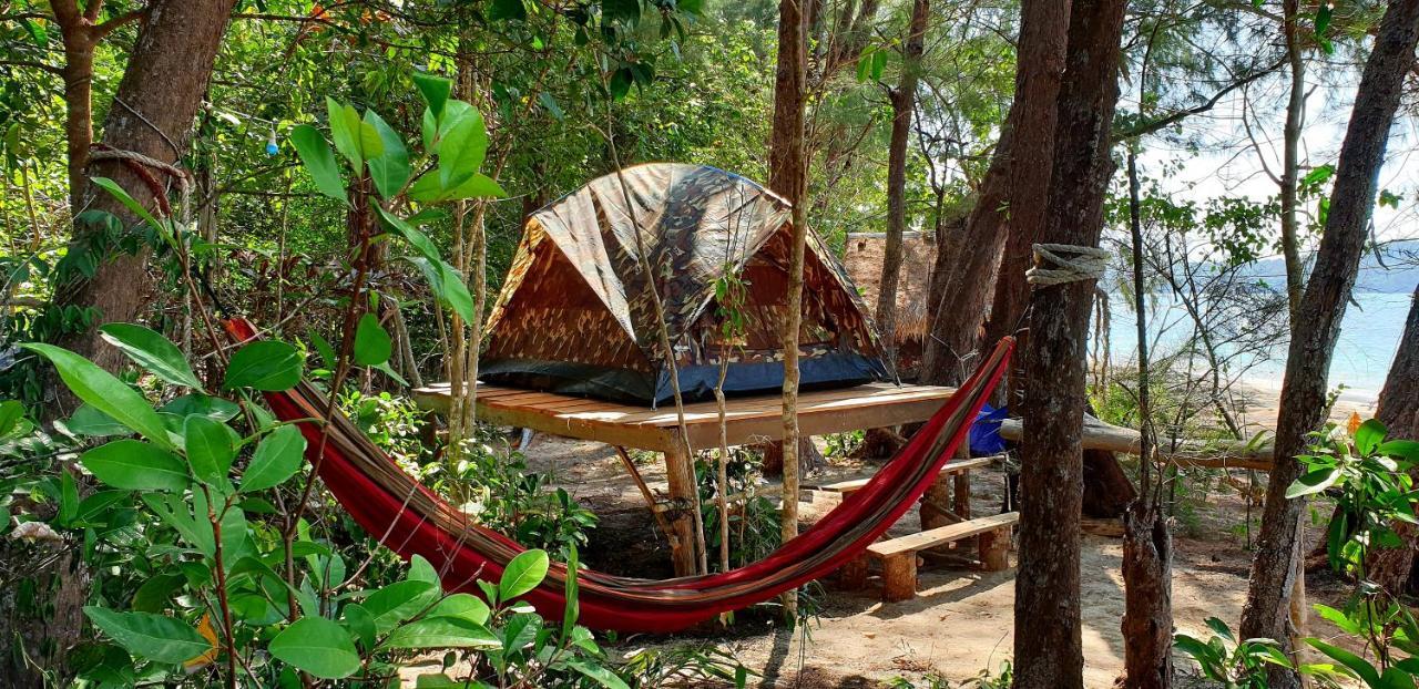 Hotel Crusoe Koh Takiev Island Koh Ta Kiev Esterno foto